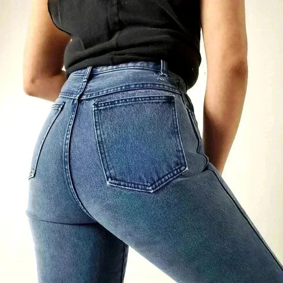 Vintage Denim - Vintage Rio High Waist Tapered Leg Mom Jeans